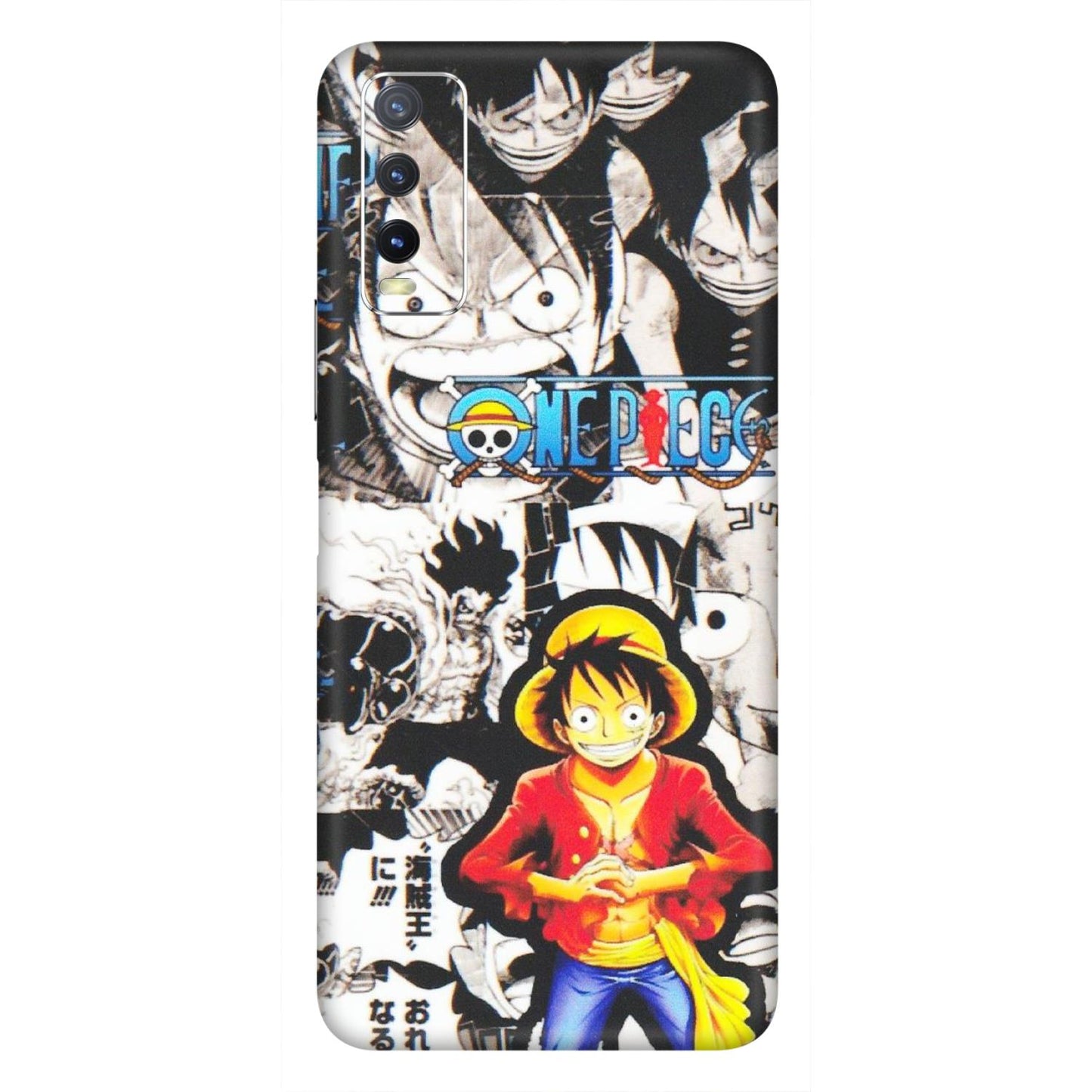 VIVO Y Series Phone Skins (All Models) - One Piece B&W - Matte Finish (M-63) Vivo Y20i