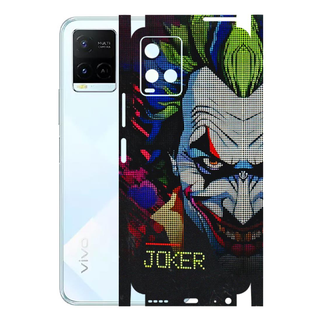 VIVO Y Series Phone Skins (All Models) - Joker Dot Matrix - 3D Embossed Finish (L-08) Vivo Y21E 5G