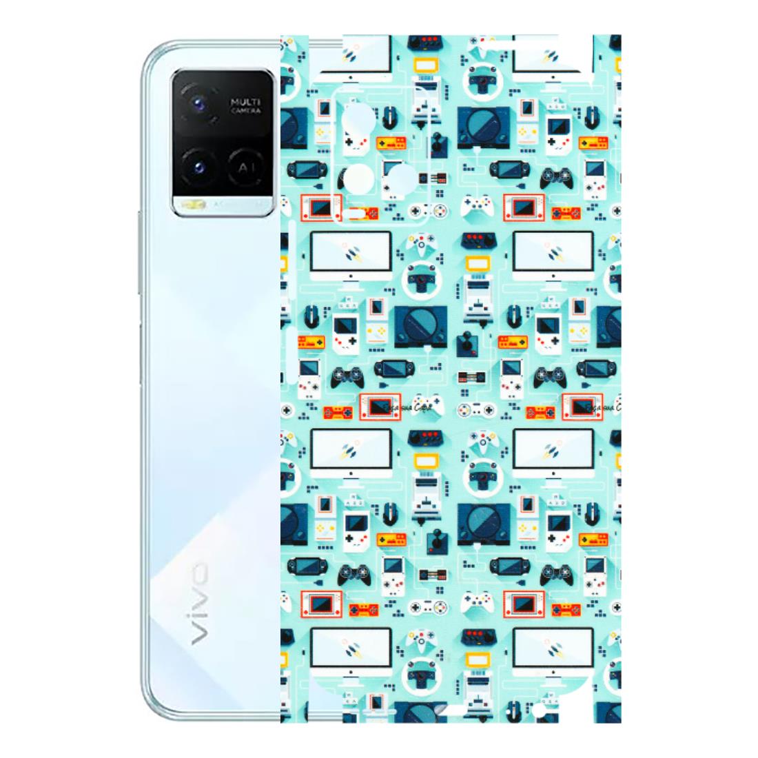 VIVO Y Series Phone Skins (All Models) - Gadgets Doodle - 3D Embossed Finish (L-184) Vivo Y21E 5G