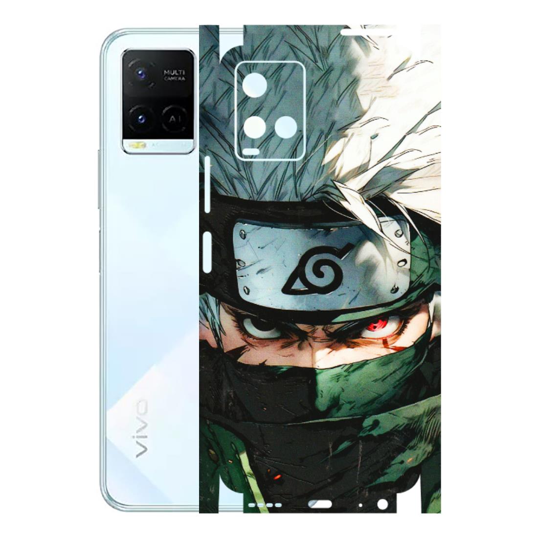 VIVO Y Series Phone Skins (All Models) - Kakashi Red Eye Focus - 3D Embossed Finish (L-227) Vivo Y21E 5G