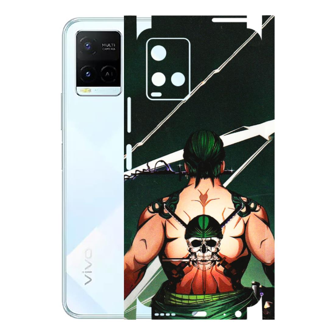 VIVO Y Series Phone Skins (All Models) - Zoro Anime - 3D Embossed Finish (L-23) Vivo Y21E 5G