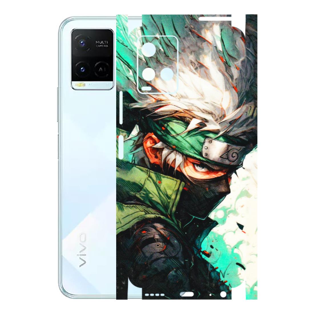 VIVO Y Series Phone Skins (All Models) - Kakashi Side Profile - 3D Embossed Finish (L-249) Vivo Y21E 5G