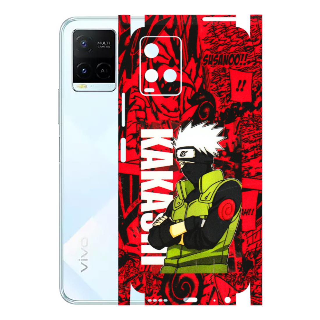 VIVO Y Series Phone Skins (All Models) - Kakashi Red Anime - 3D Embossed Finish (L-251) Vivo Y21E 5G