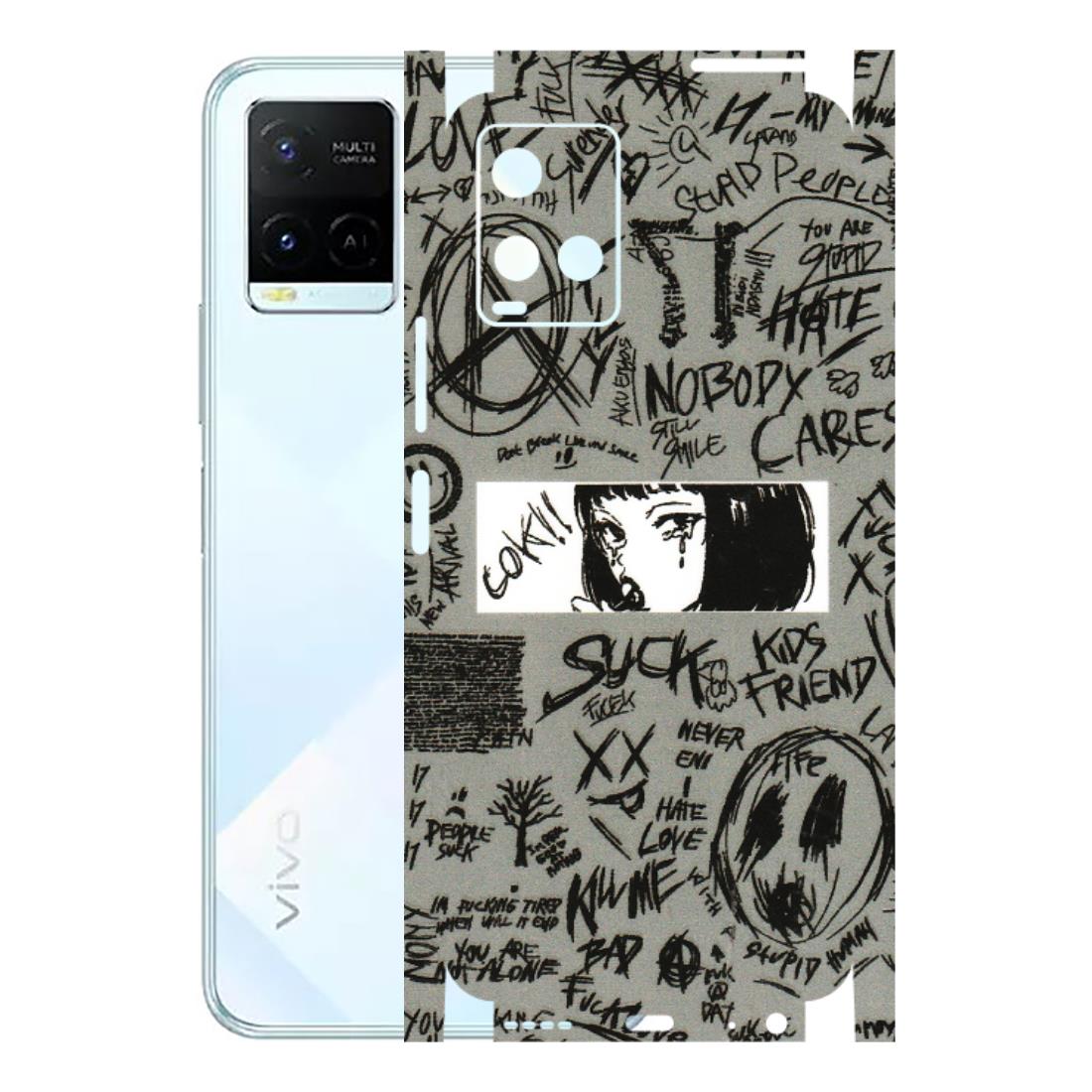 VIVO Y Series Phone Skins (All Models) - Never Have Love Anime - 3D Embossed Finish (L-260) Vivo Y21E 5G