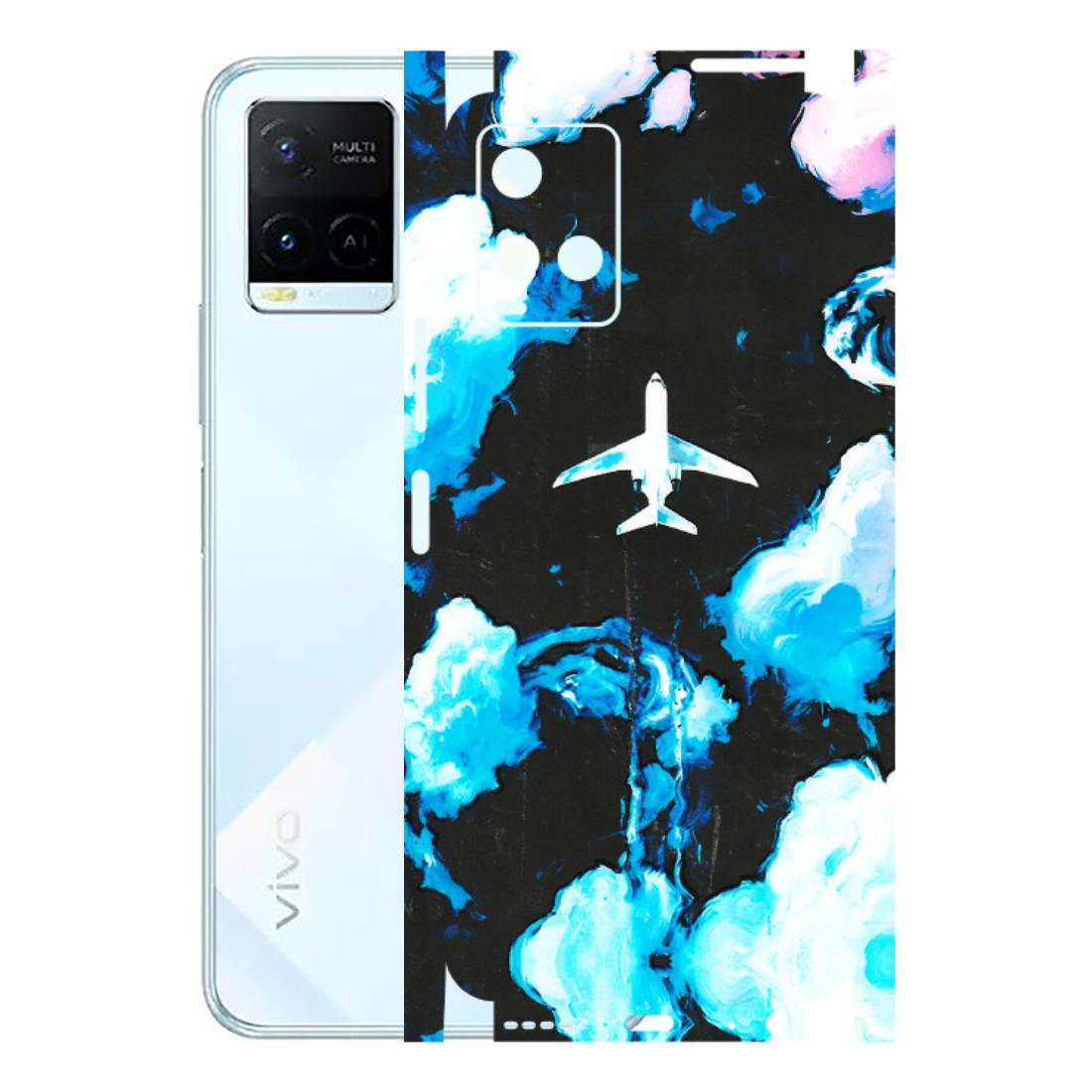 VIVO Y Series Phone Skins (All Models) - Travel In Airline - 3D Embossed Finish (L-264) Vivo Y21E 5G