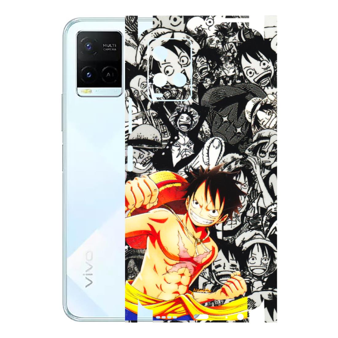 VIVO Y Series Phone Skins (All Models) - Anime Comics Games Doodles - 3D Embossed Finish (L-27) Vivo Y21E 5G