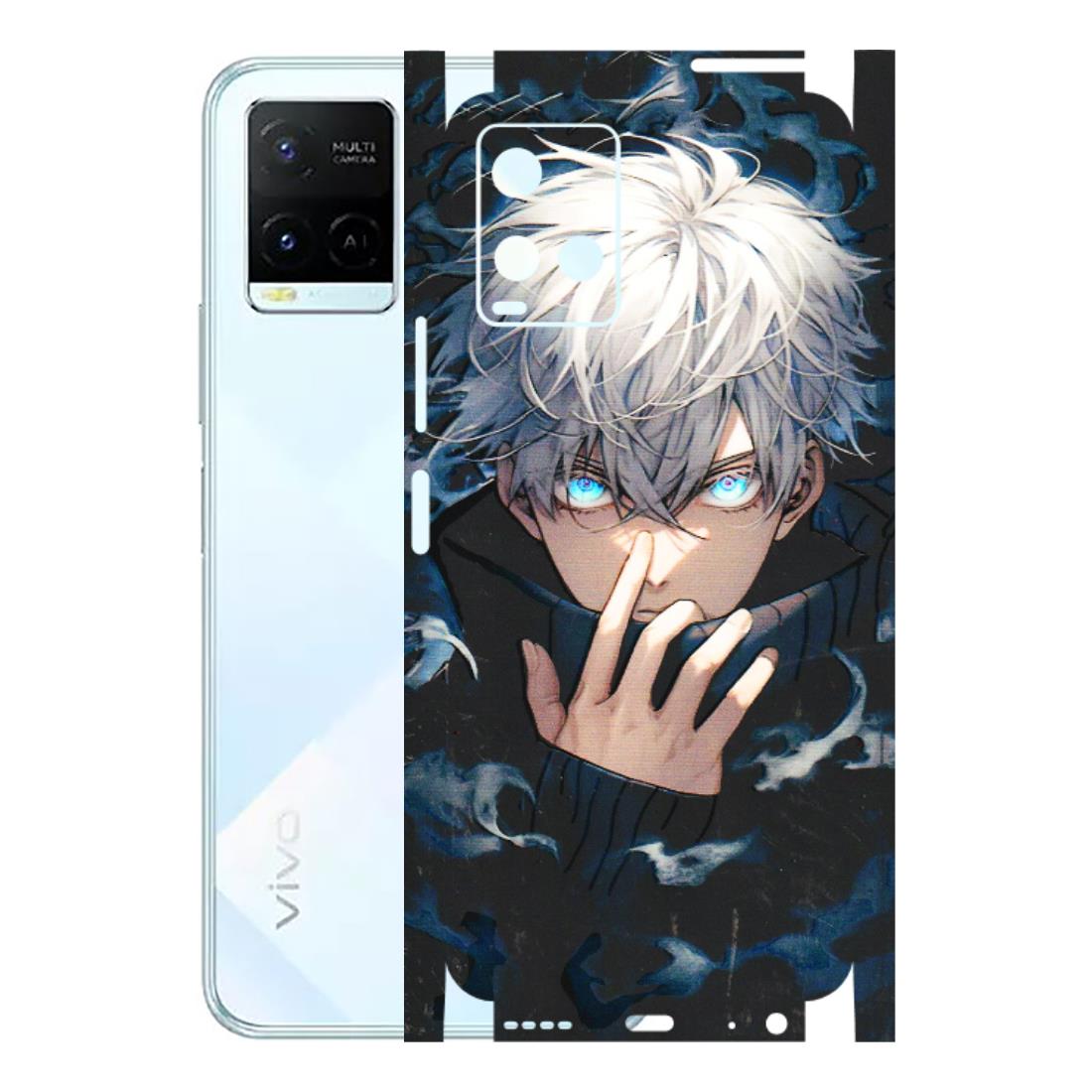 VIVO Y Series Phone Skins (All Models) - New Jujutsu Kaisen Anime - 3D Embossed Finish (L-313) Vivo Y21E 5G