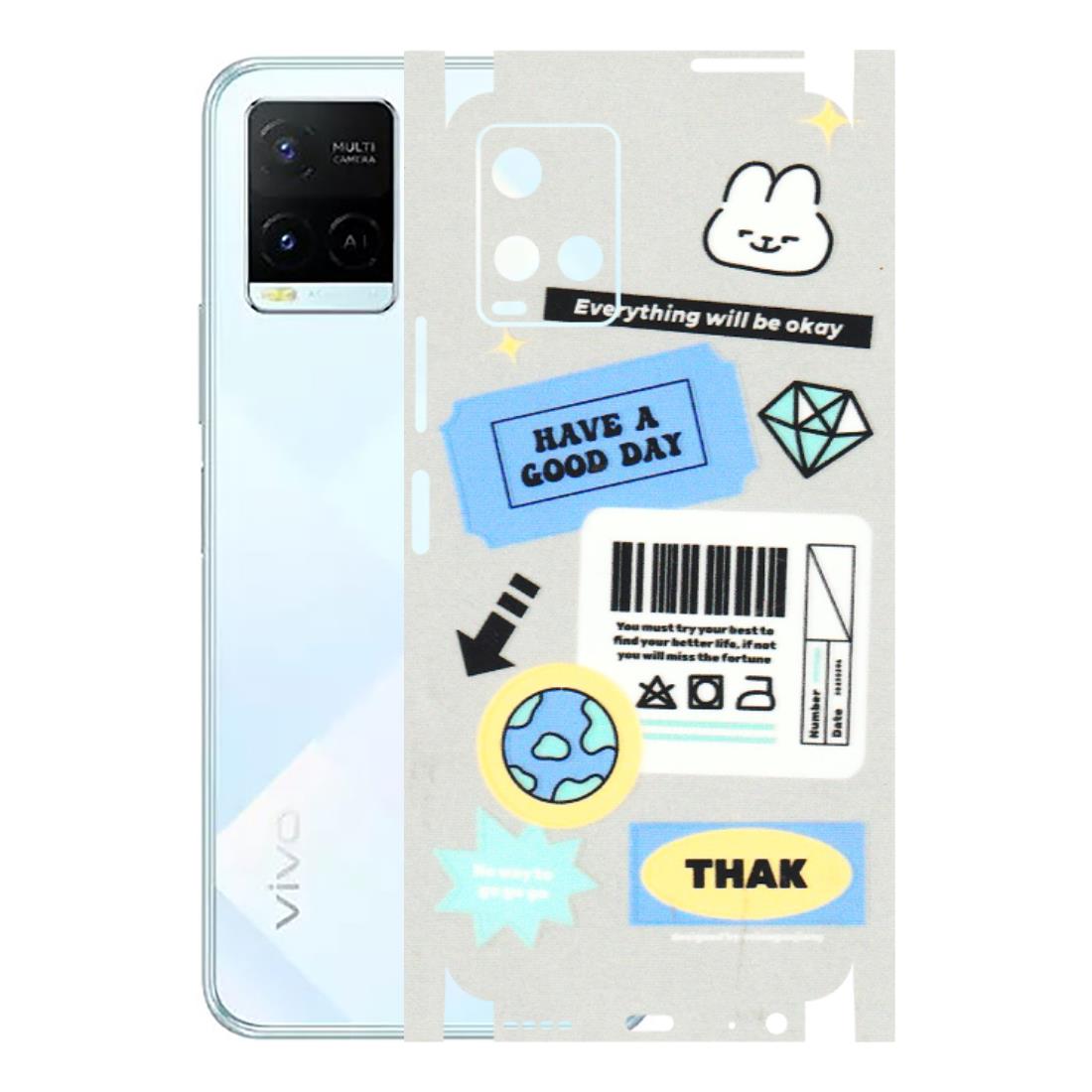 VIVO Y Series Phone Skins (All Models) - Will Be Okay Design - 3D Embossed Finish (L-316) Vivo Y21E 5G