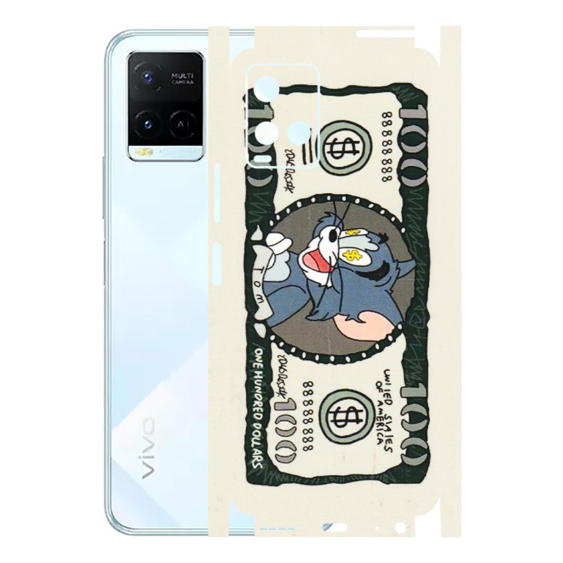 VIVO Y Series Phone Skins (All Models) - Tom Hundred Dollar - 3D Embossed Finish (L-324) Vivo Y21E 5G