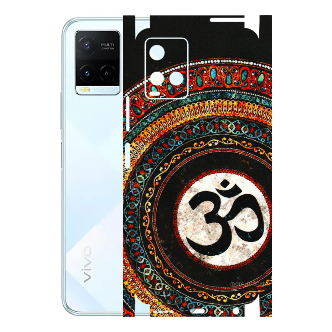 VIVO Y Series Phone Skins (All Models) - Aum Chant Abstract - 3D Embossed Finish (L-42) Vivo Y21E 5G