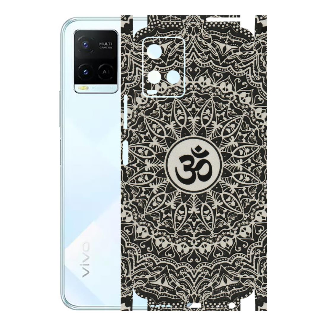VIVO Y Series Phone Skins (All Models) - Aum Elegant Mandala - 3D Embossed Finish (L-62) Vivo Y21E 5G
