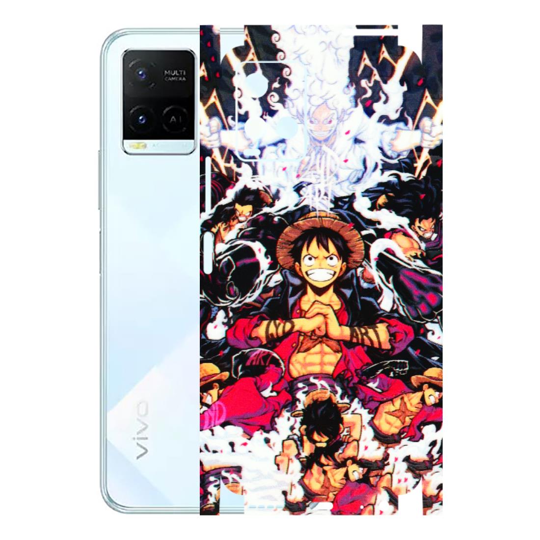 VIVO Y Series Phone Skins (All Models) - Luffy Anime Character - 3D Embossed Finish (L-203) Vivo Y21E
