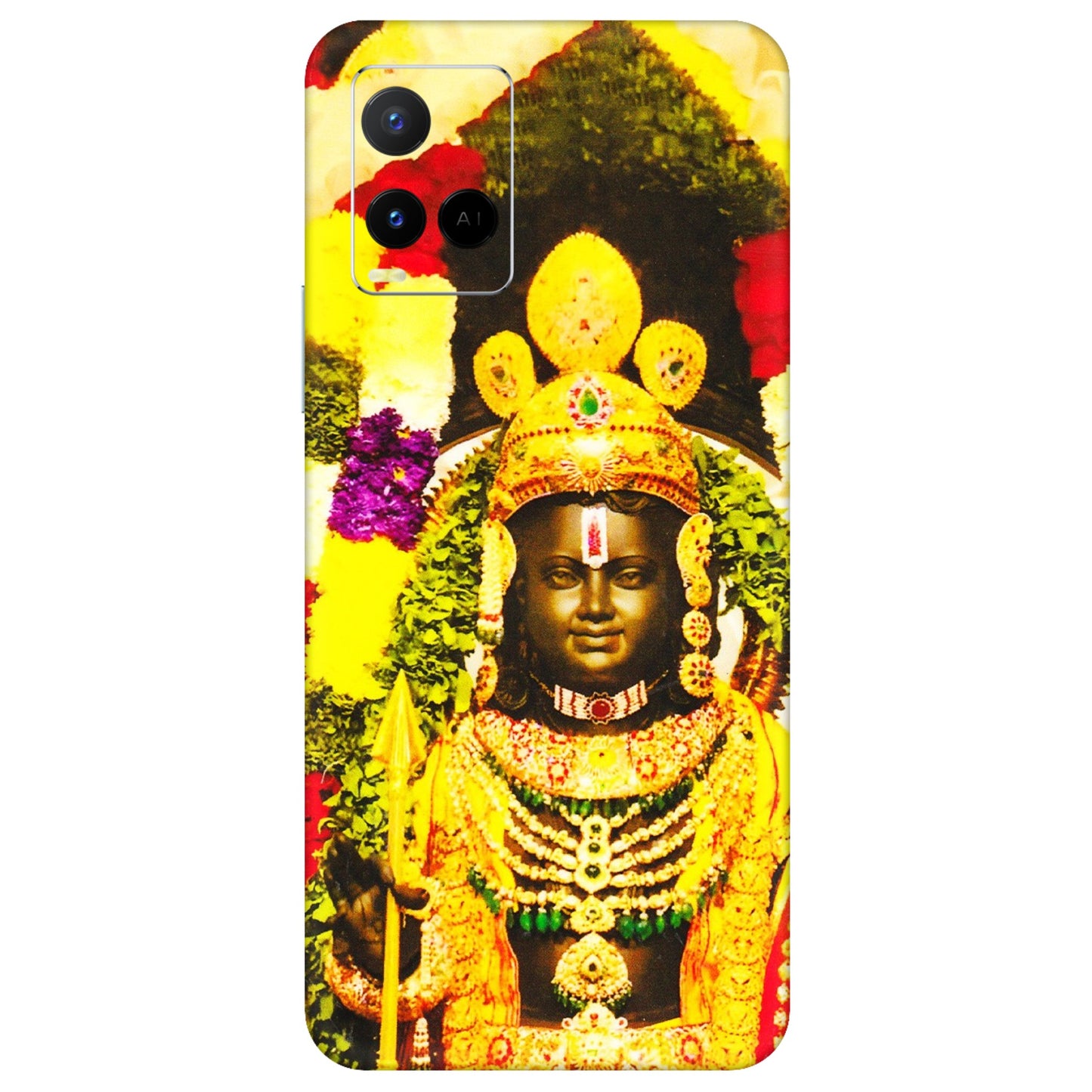 VIVO Y Series Phone Skins (All Models) - Ram Lalla Ayodhya - 3D Embossed Finish (L-103) Vivo Y21 G