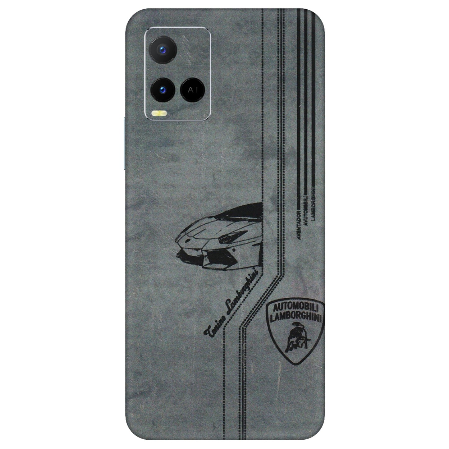VIVO Y Series Phone Skins (All Models) - New Lamborgini Aventador - 3D Embossed Finish (L-321) Vivo Y21 G