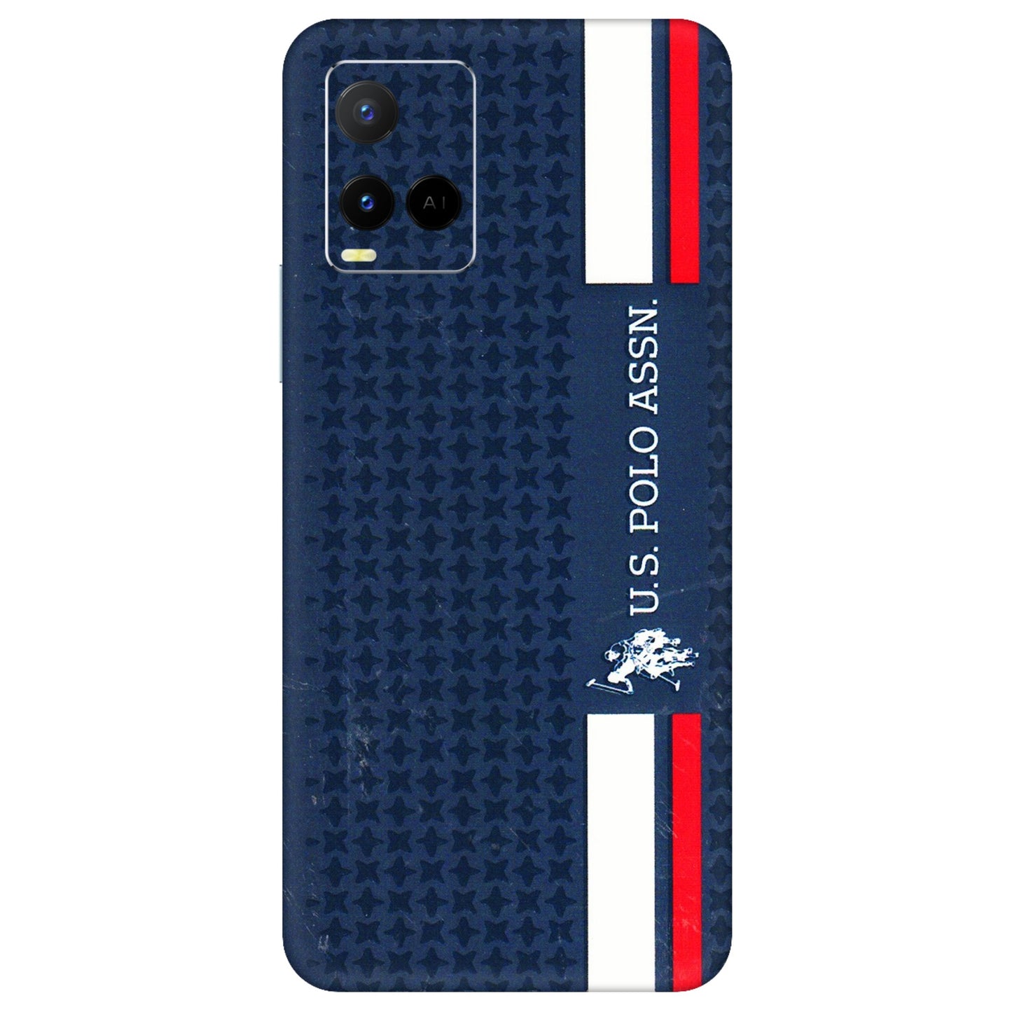 VIVO Y Series Phone Skins (All Models) - US POLO Designer Brand - 3D Embossed Finish (L-65) Vivo Y21 G