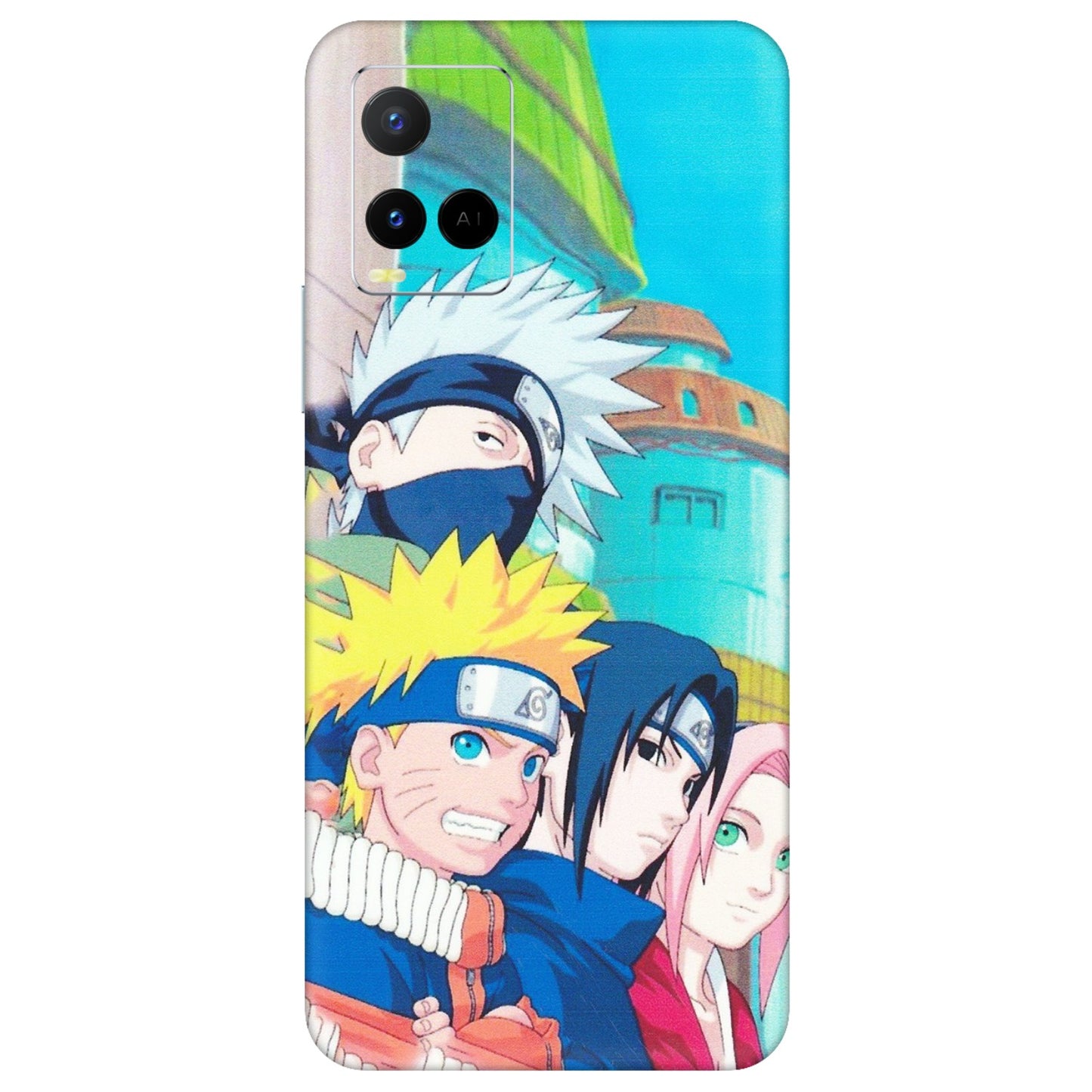 VIVO Y Series Phone Skins (All Models) - Team Minato And Kakashi - Matte Finish (M-101) Vivo Y21 G
