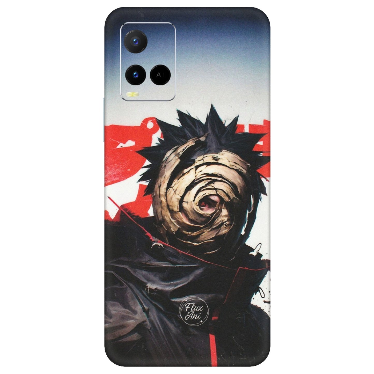 VIVO Y Series Phone Skins (All Models) - Obito Uchiha Cool Anime - Matte Finish (M-134) Vivo Y21 G
