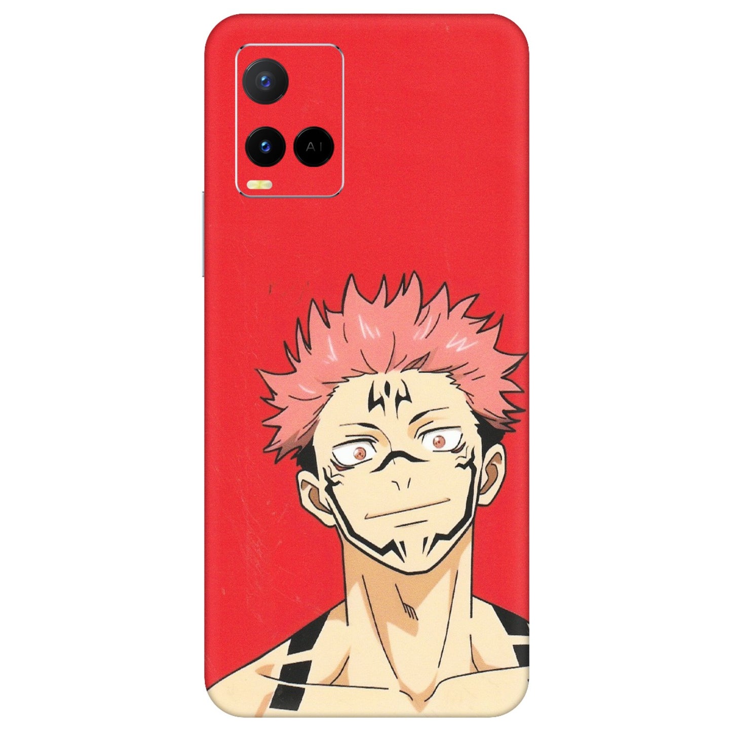 VIVO Y Series Phone Skins (All Models) - Ryomen Sukuna Fun Anime - Matte Finish (M-153) Vivo Y21 G