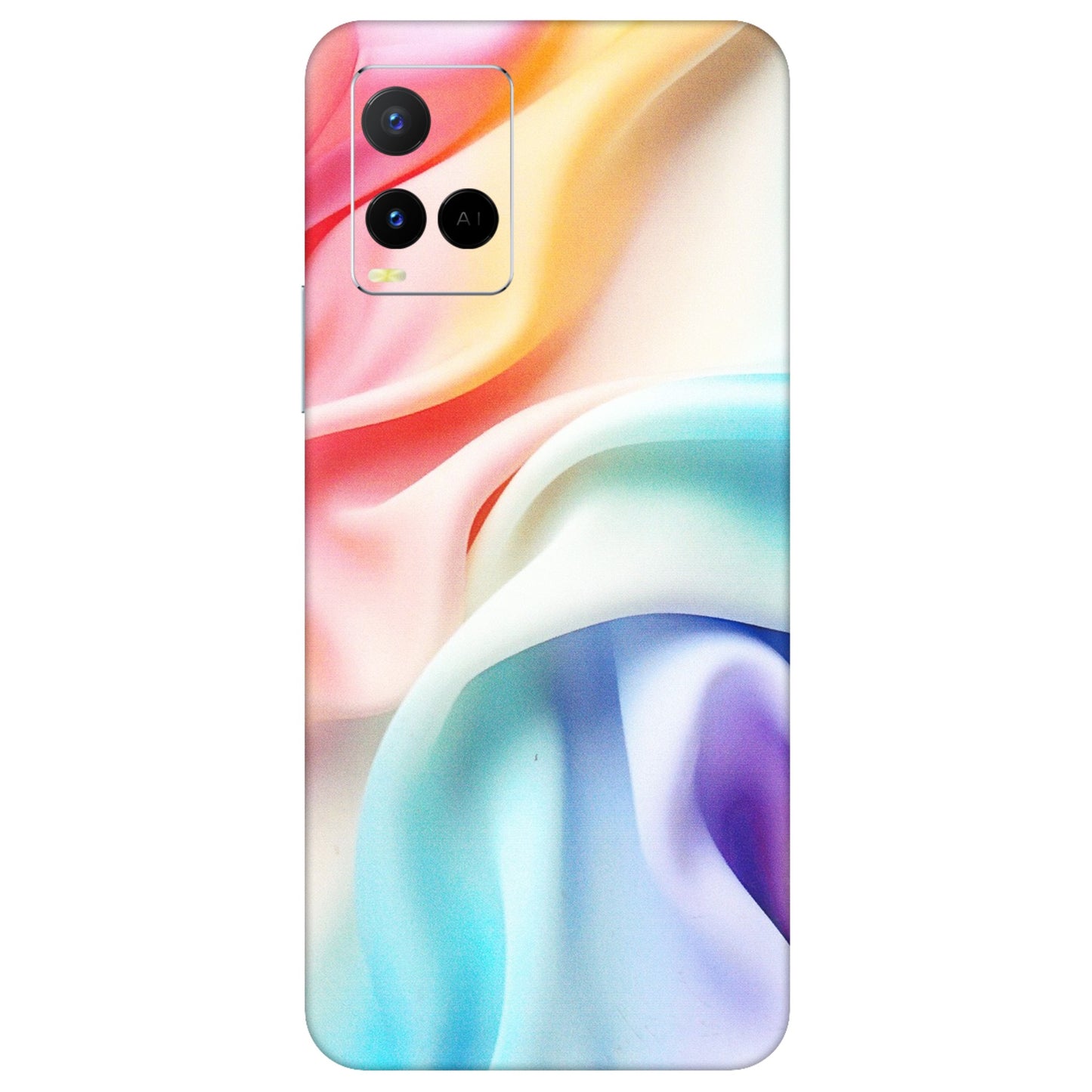VIVO Y Series Phone Skins (All Models) - Colourful Silk Cloth - Matte Finish (M-165) Vivo Y21 G