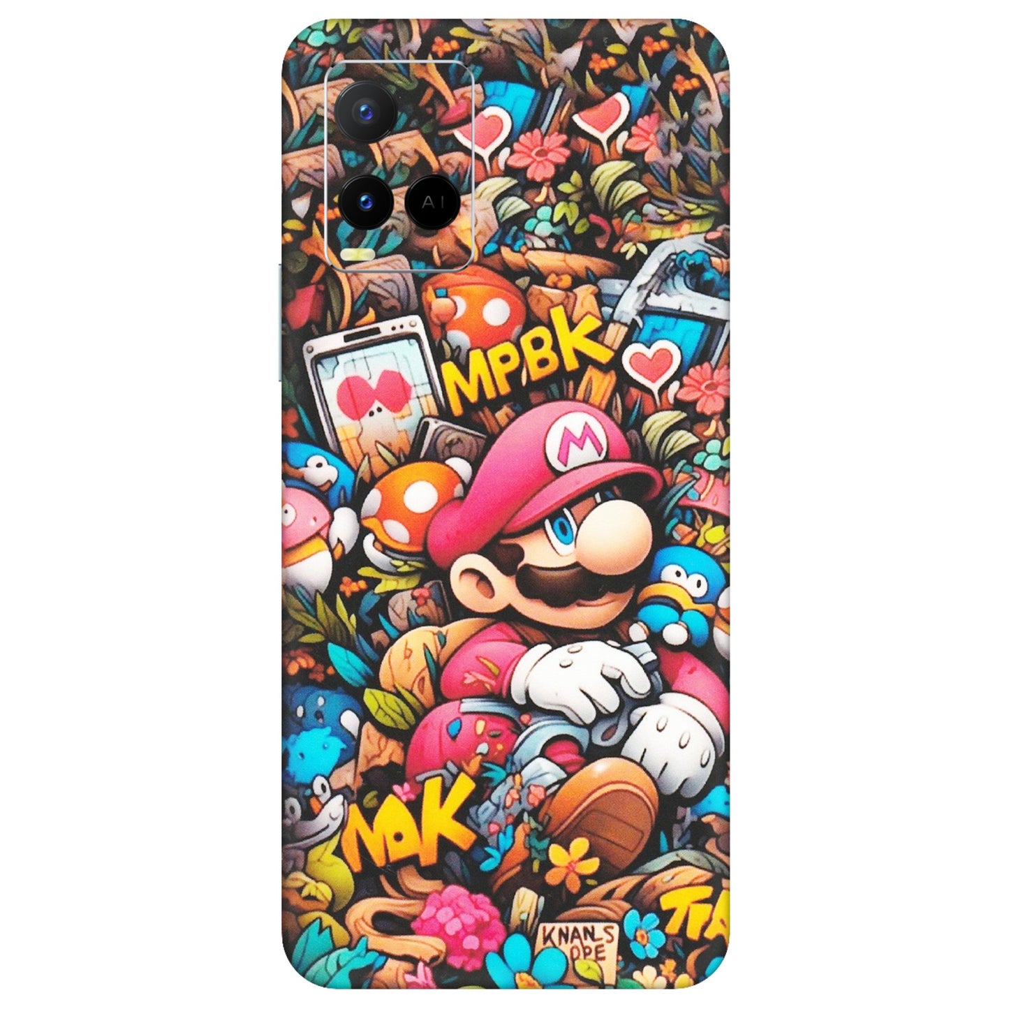 VIVO Y Series Phone Skins (All Models) - Super Mario Bros Artistic - Matte Finish (M-173) Vivo Y21 G