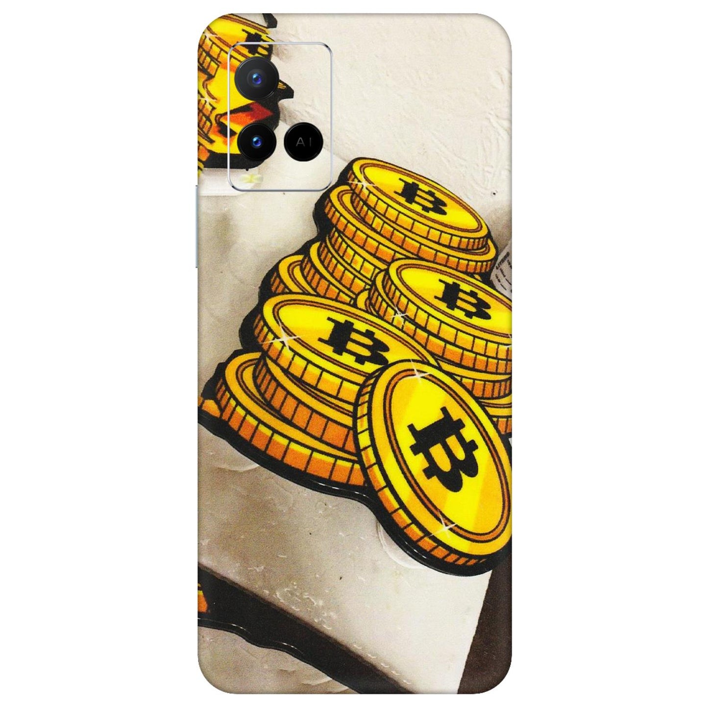 VIVO Y Series Phone Skins (All Models) - Billionaire Bitcoin Collection - Matte Finish (M-92) Vivo Y21 G