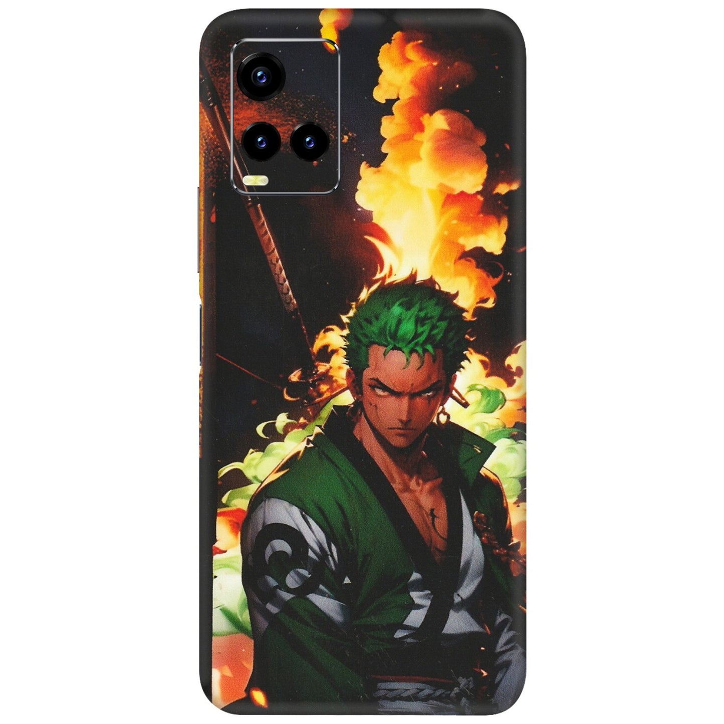 VIVO Y Series Phone Skins (All Models) - Roronoa Zoro - Matte Finish (M-102) Vivo Y21 2021