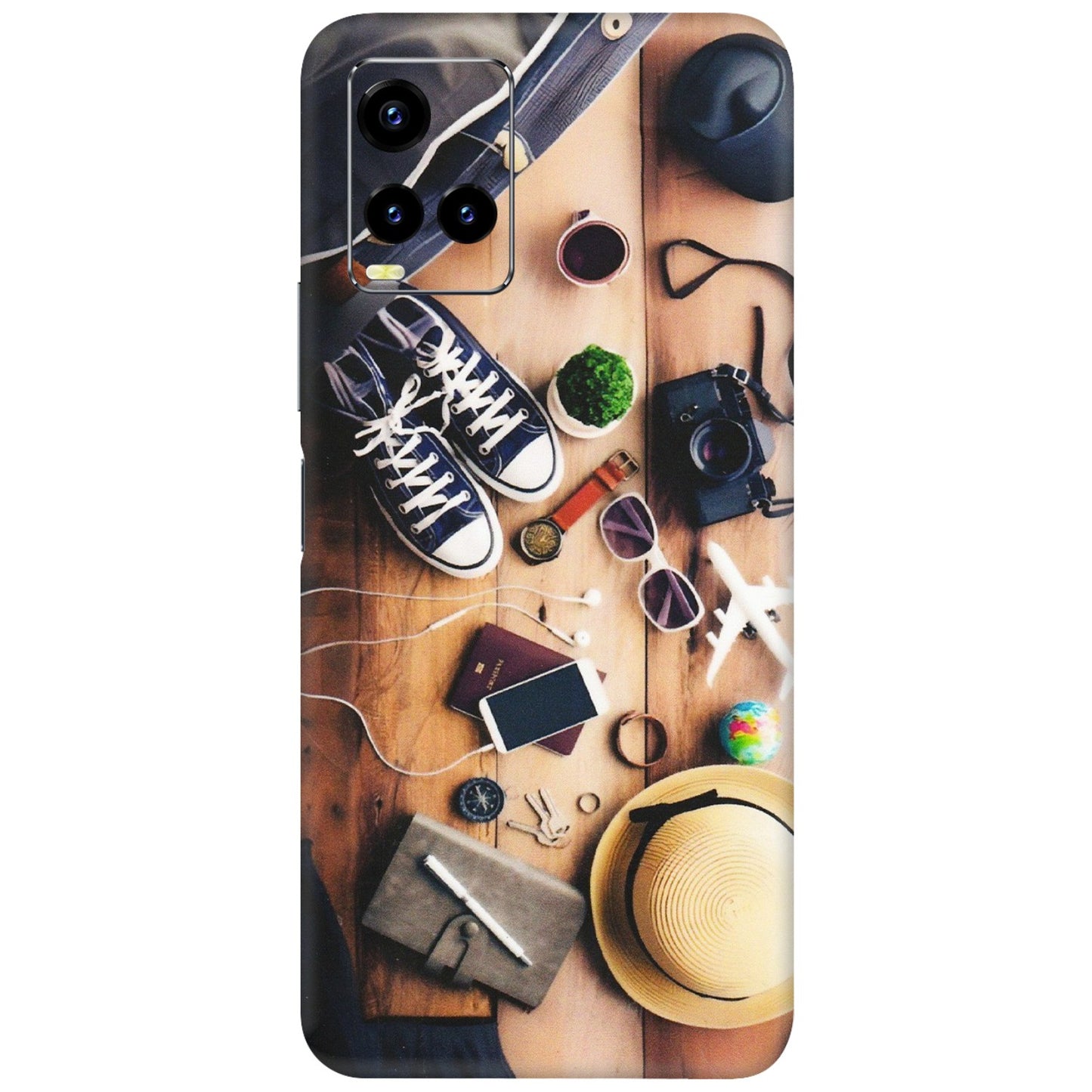 VIVO Y Series Phone Skins (All Models) - Travel Wanderlust - Matte Finish (M-133) Vivo Y21 2021