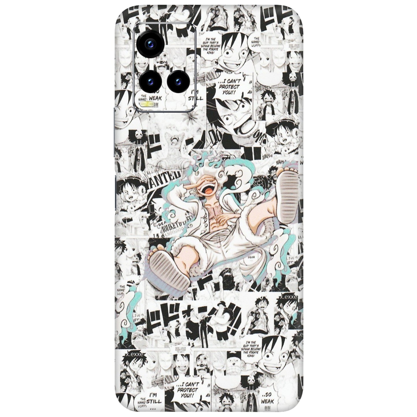 VIVO Y Series Phone Skins (All Models) - One Piece Comic - Matte Finish (M-168) Vivo Y21 2021