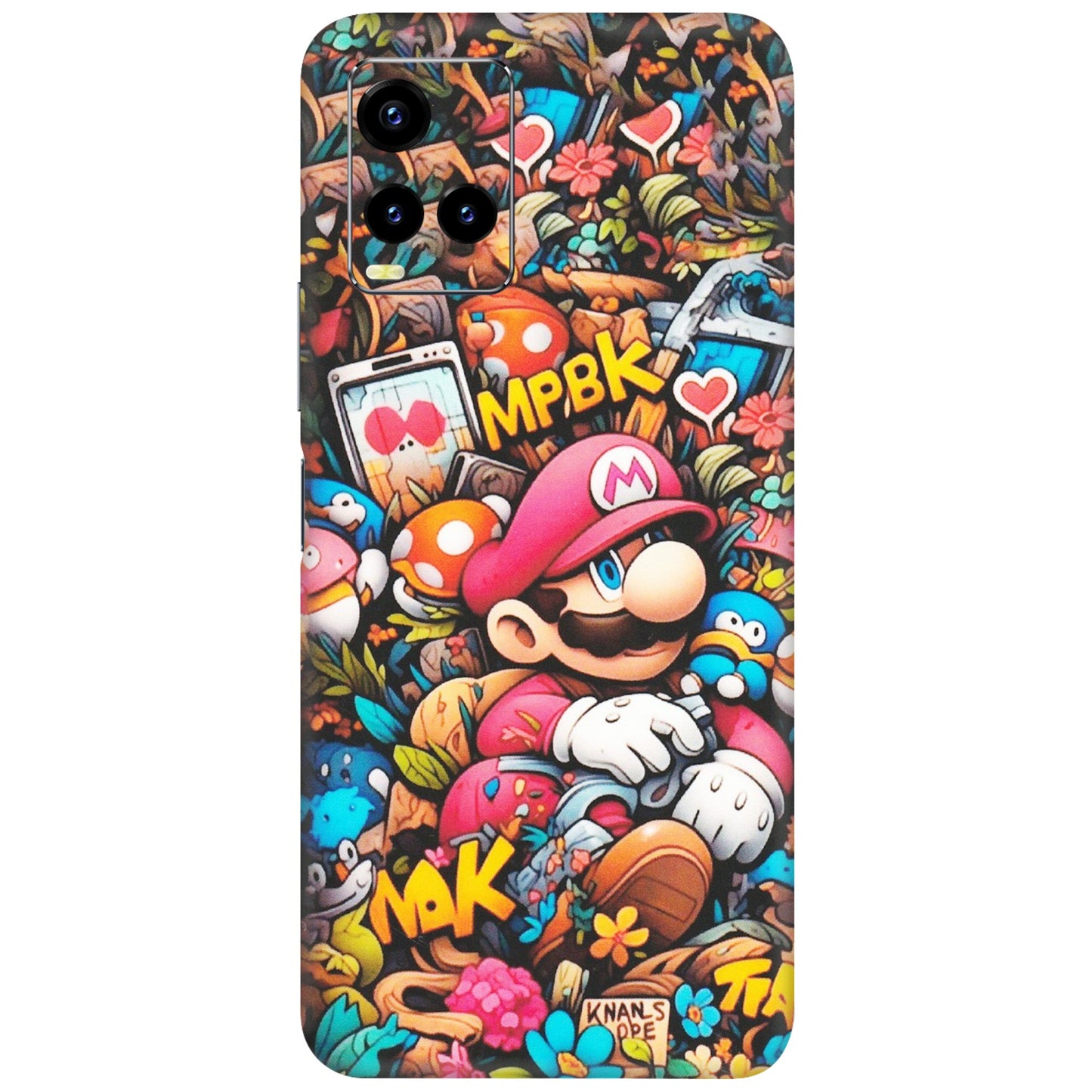 VIVO Y Series Phone Skins (All Models) - Super Mario Bros Artistic - Matte Finish (M-173) Vivo Y21 2021
