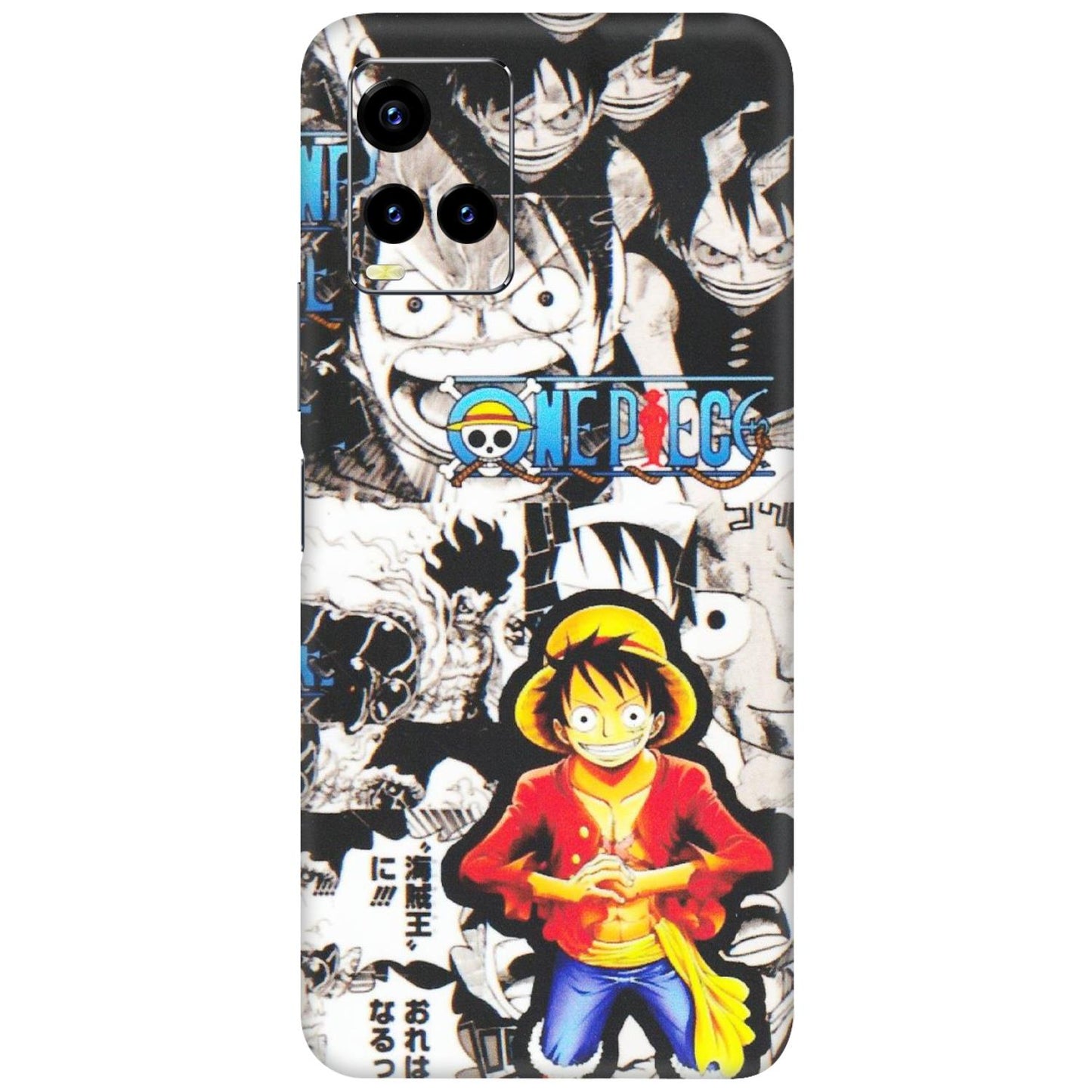 VIVO Y Series Phone Skins (All Models) - One Piece B&W - Matte Finish (M-63) Vivo Y21 2021