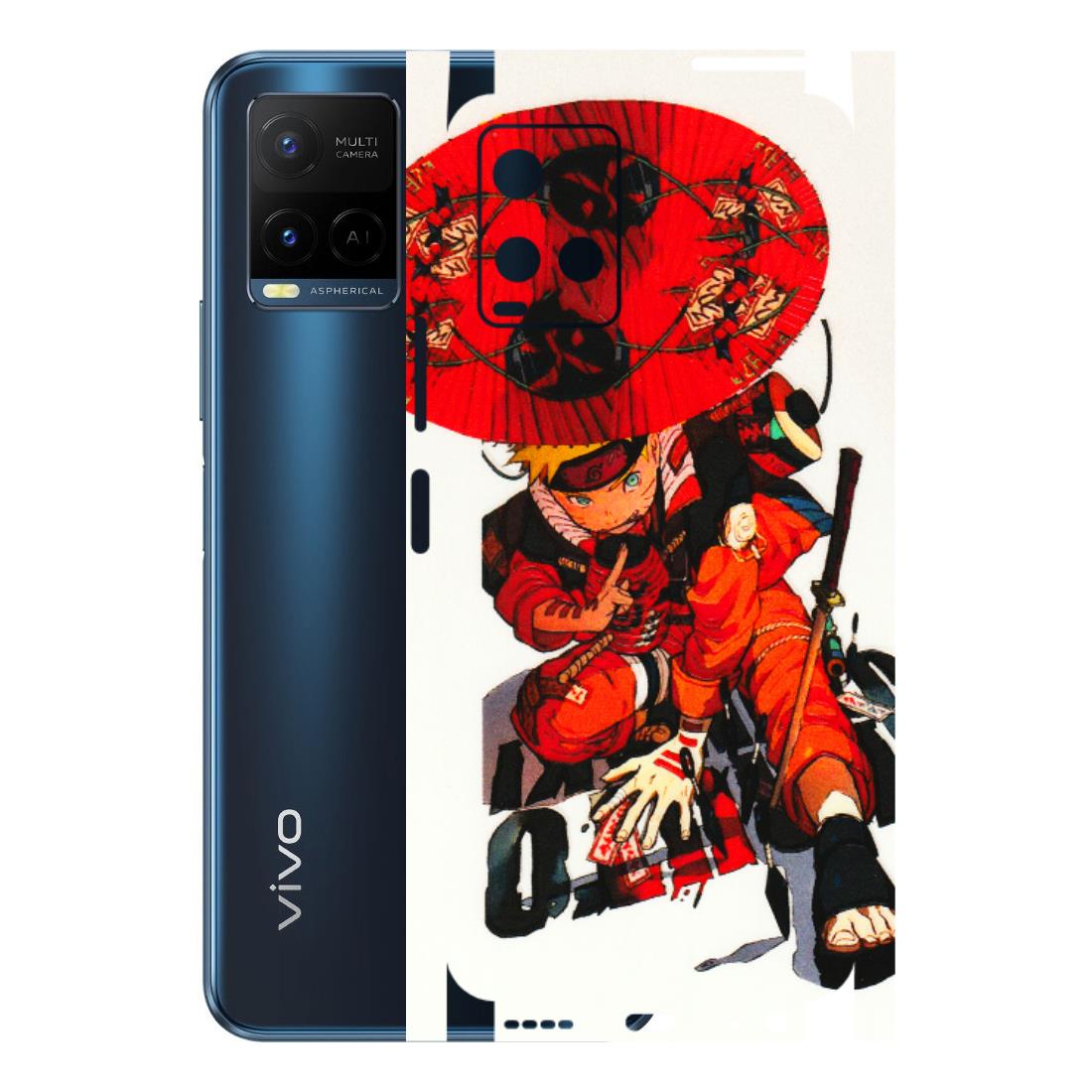VIVO Y Series Phone Skins (All Models) - Naruto - 3D Embossed Finish (L-208) Vivo Y21 G