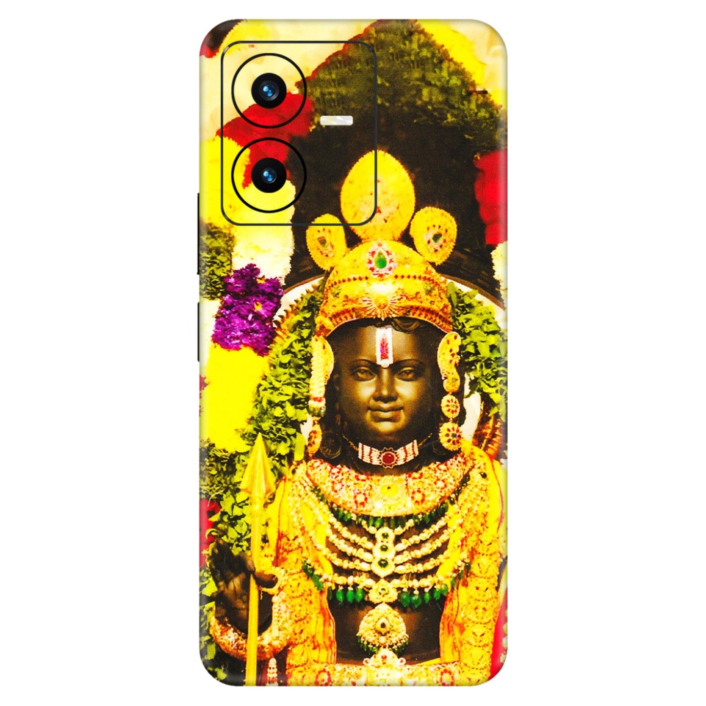 VIVO Y Series Phone Skins (All Models) - Ram Lalla Ayodhya - 3D Embossed Finish (L-103) Vivo Y22 2022