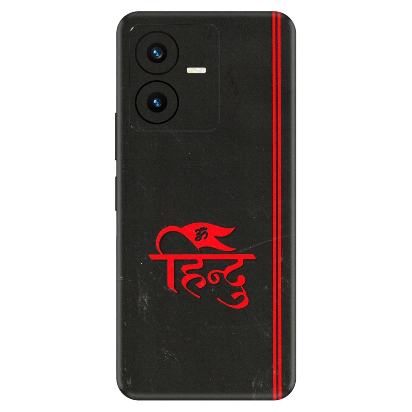 VIVO Y Series Phone Skins (All Models) - Hindu Black - 3D Embossed Finish (L-153) Vivo Y22 2022