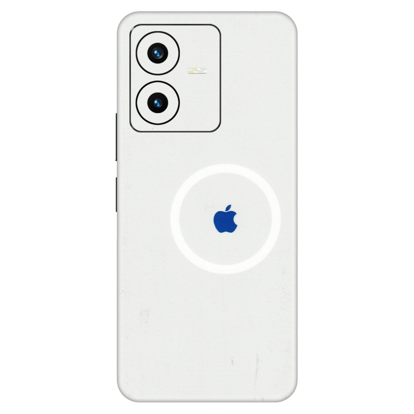 VIVO Y Series Phone Skins (All Models) - iPhone Magsafe Logo - 3D Embossed Finish (L-320) Vivo Y22 2022