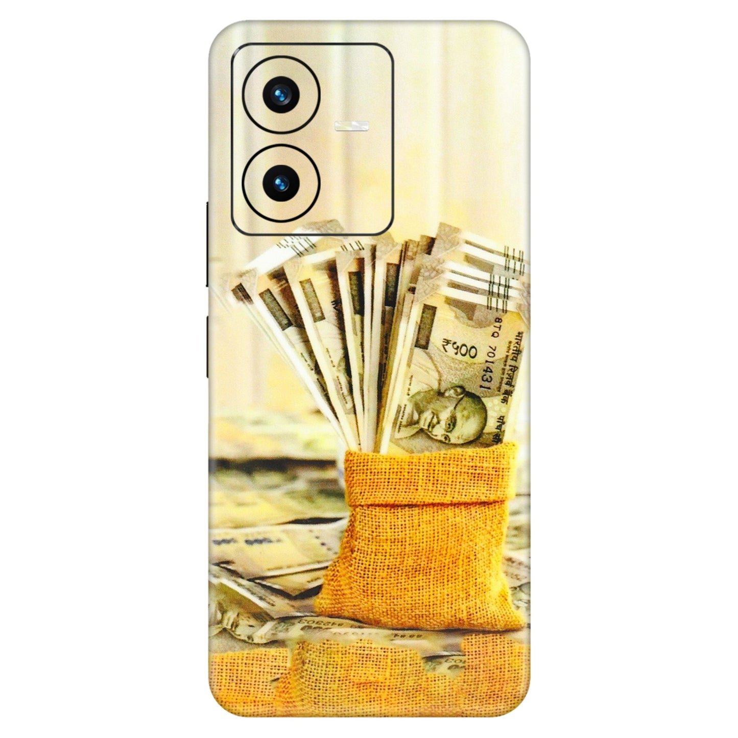 VIVO Y Series Phone Skins (All Models) - Show Me The Money - 3D Embossed Finish (L-52) Vivo Y22 2022