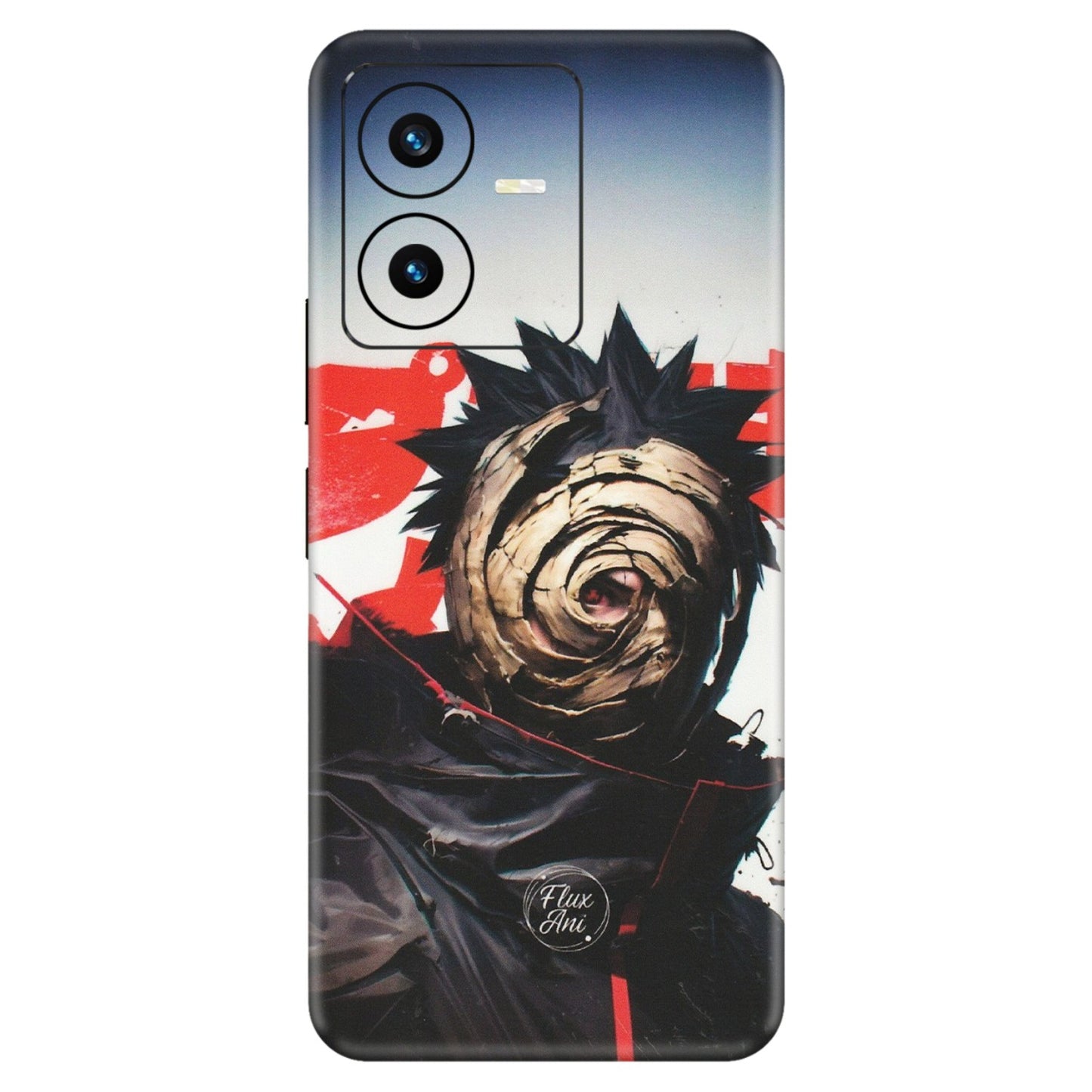 VIVO Y Series Phone Skins (All Models) - Obito Uchiha Cool Anime - Matte Finish (M-134) Vivo Y22 2022
