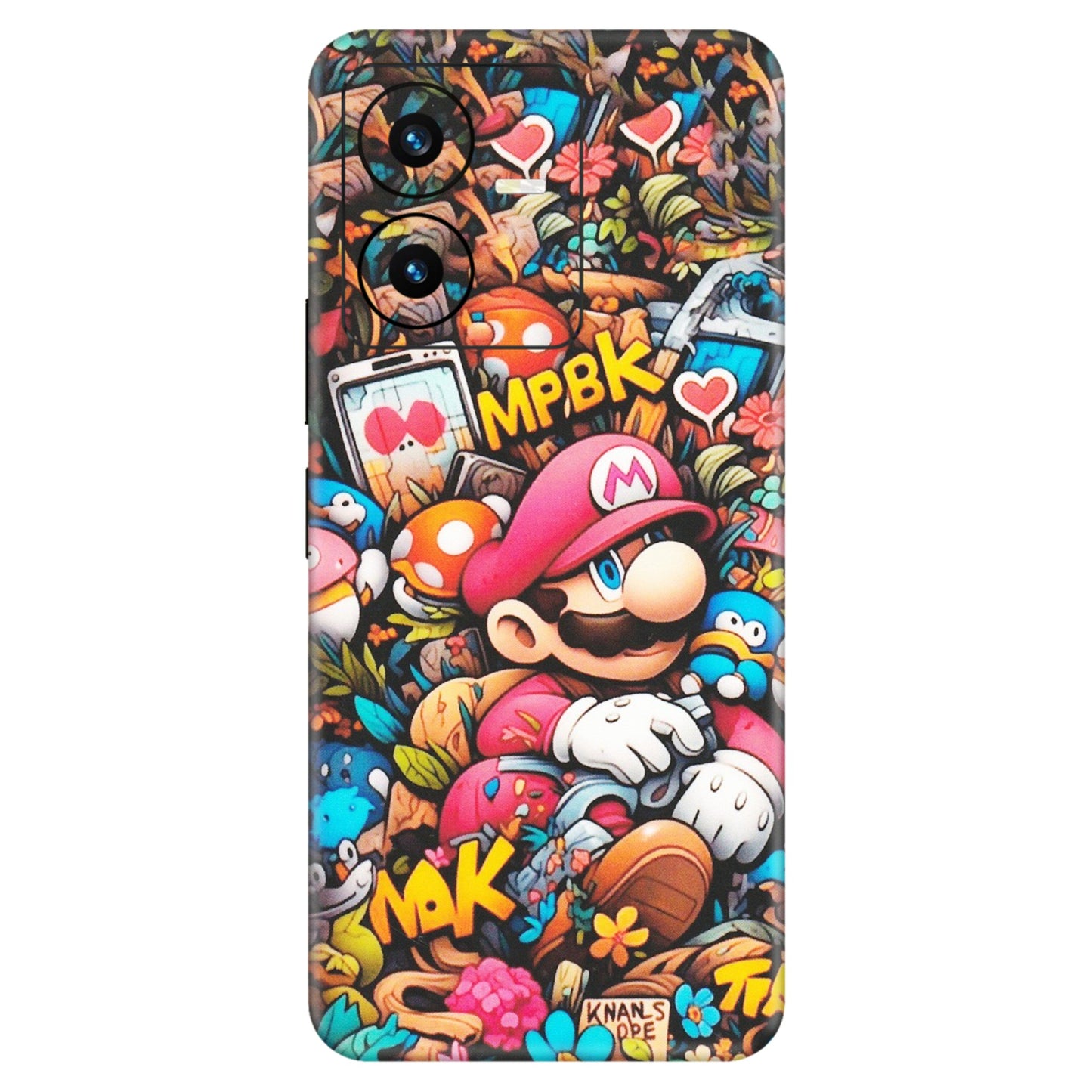 VIVO Y Series Phone Skins (All Models) - Super Mario Bros Artistic - Matte Finish (M-173) Vivo Y22 2022