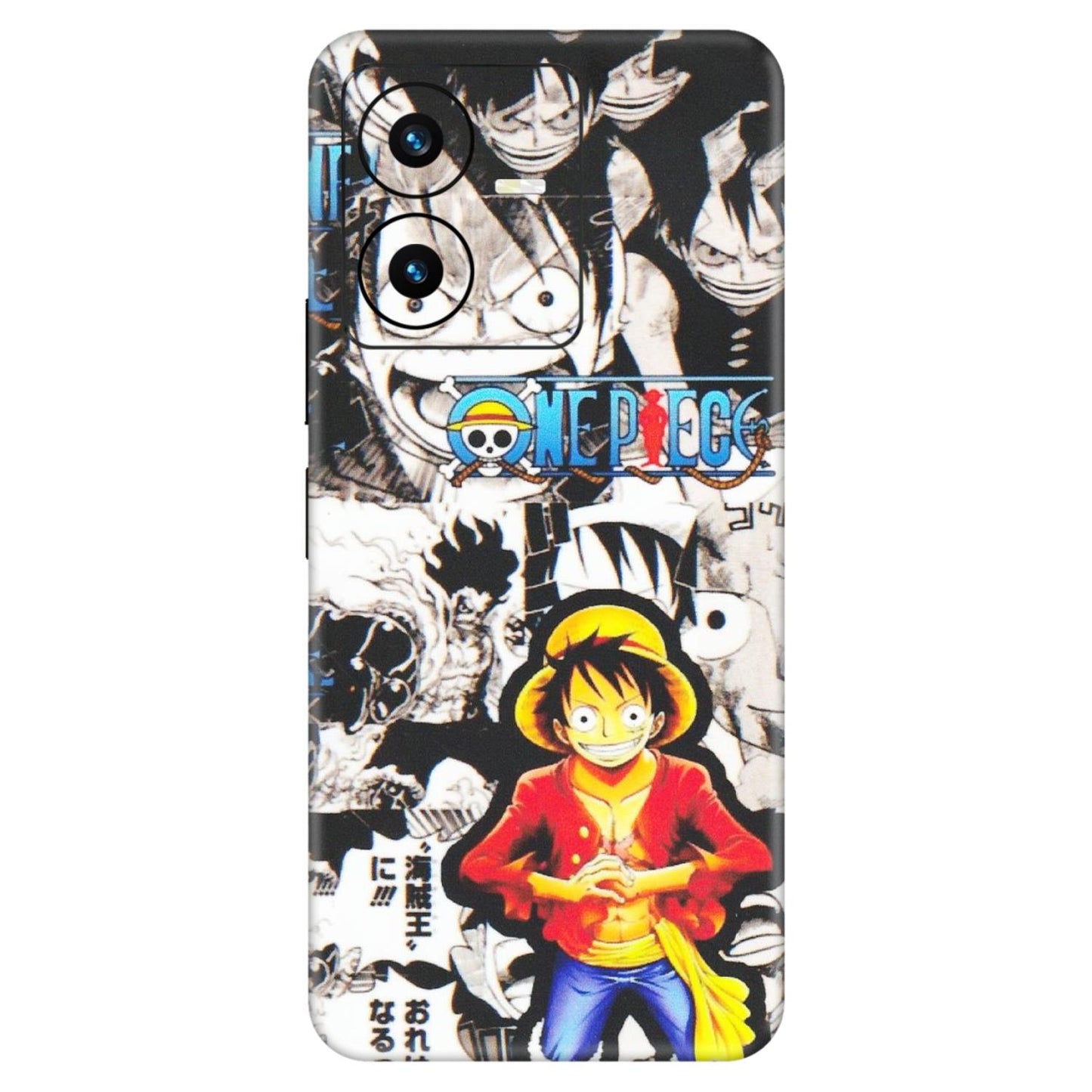 VIVO Y Series Phone Skins (All Models) - One Piece B&W - Matte Finish (M-63) Vivo Y22 2022