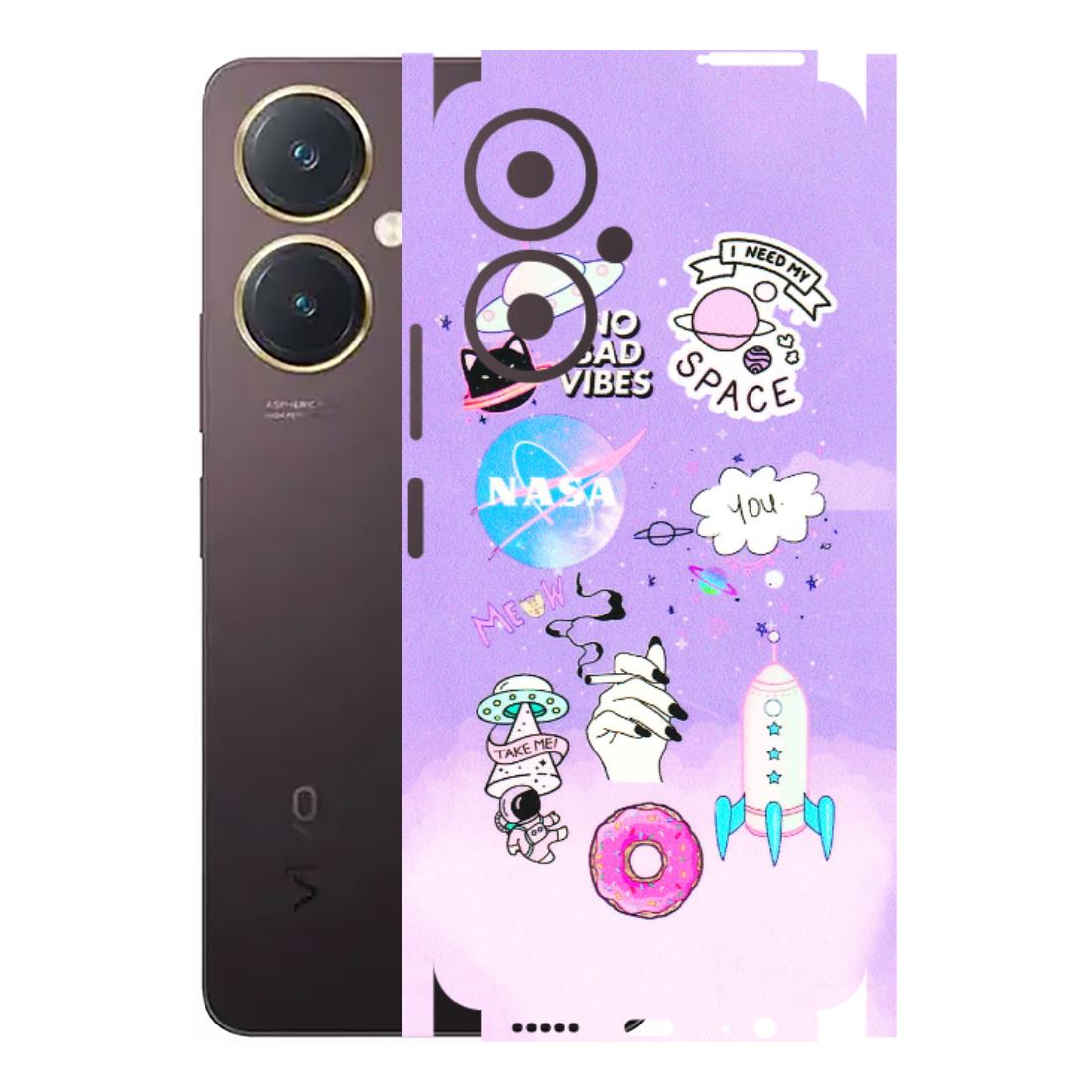 VIVO Y Series Phone Skins (All Models) - I Need My Nasa Skin - 3D Embossed Finish (L-149) Vivo Y27 4G