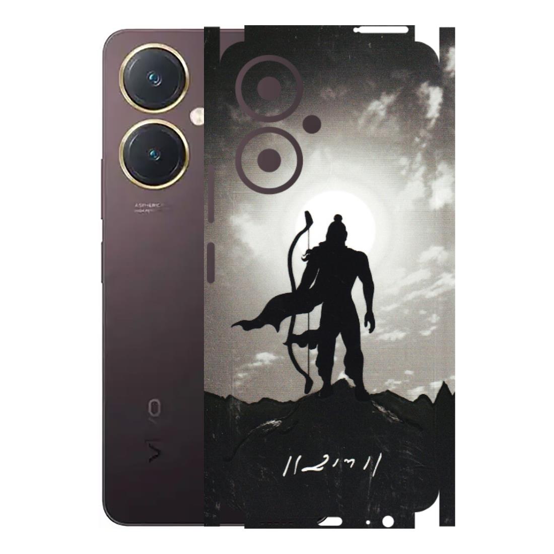VIVO Y Series Phone Skins (All Models) - Jai Siya Ram - 3D Embossed Finish (L-200) Vivo Y27 4G