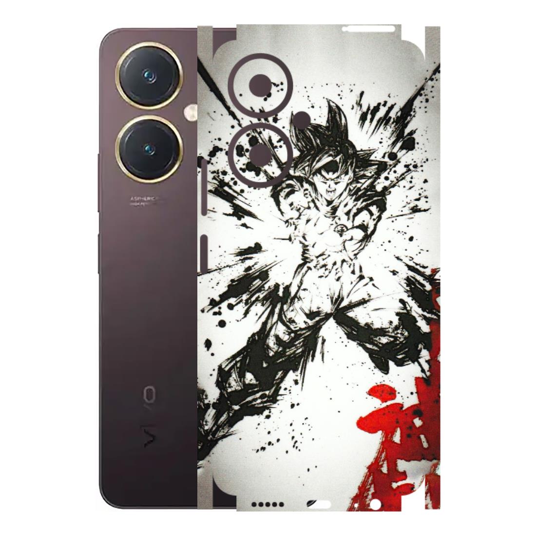 VIVO Y Series Phone Skins (All Models) - DBZ - 3D Embossed Finish (L-206) Vivo Y27 4G