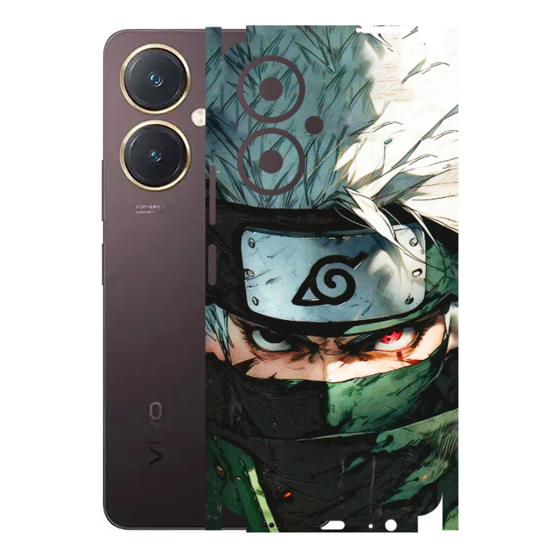 VIVO Y Series Phone Skins (All Models) - Kakashi Red Eye Focus - 3D Embossed Finish (L-227) Vivo Y27 4G