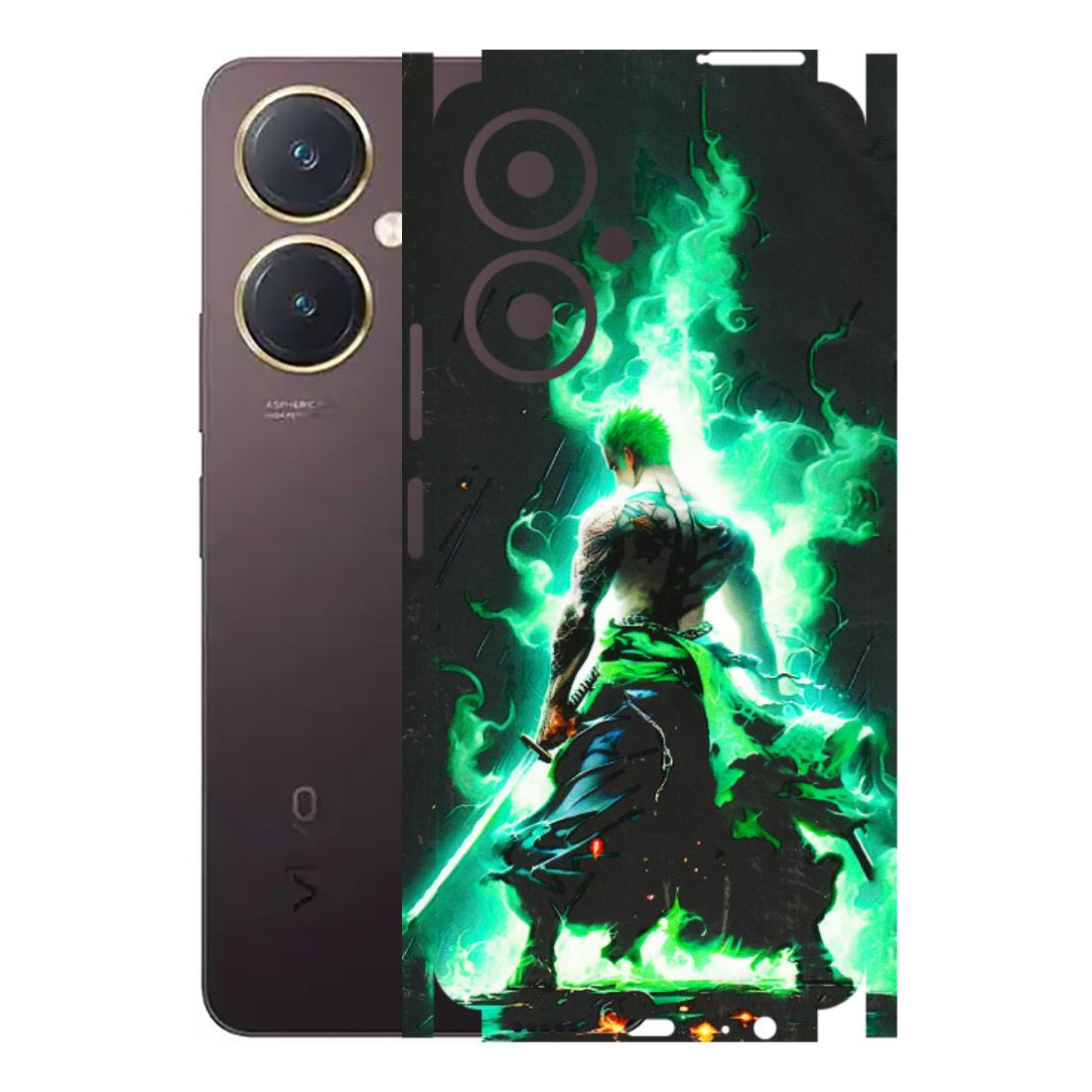 VIVO Y Series Phone Skins (All Models) - Zoro Sword - 3D Embossed Finish (L-241) Vivo Y27 4G