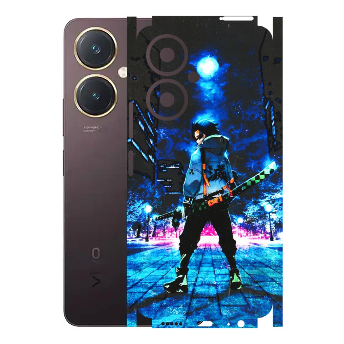 VIVO Y Series Phone Skins (All Models) - Demon Slayer Sword - 3D Embossed Finish (L-247) Vivo Y27 4G