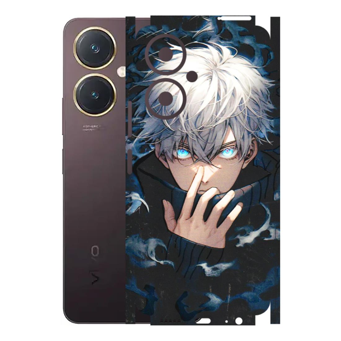 VIVO Y Series Phone Skins (All Models) - New Jujutsu Kaisen Anime - 3D Embossed Finish (L-313) Vivo Y27 4G
