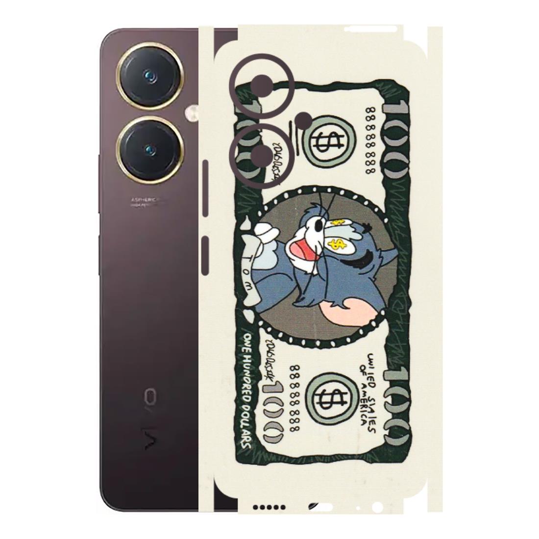 VIVO Y Series Phone Skins (All Models) - Tom Hundred Dollar - 3D Embossed Finish (L-324) Vivo Y27 4G