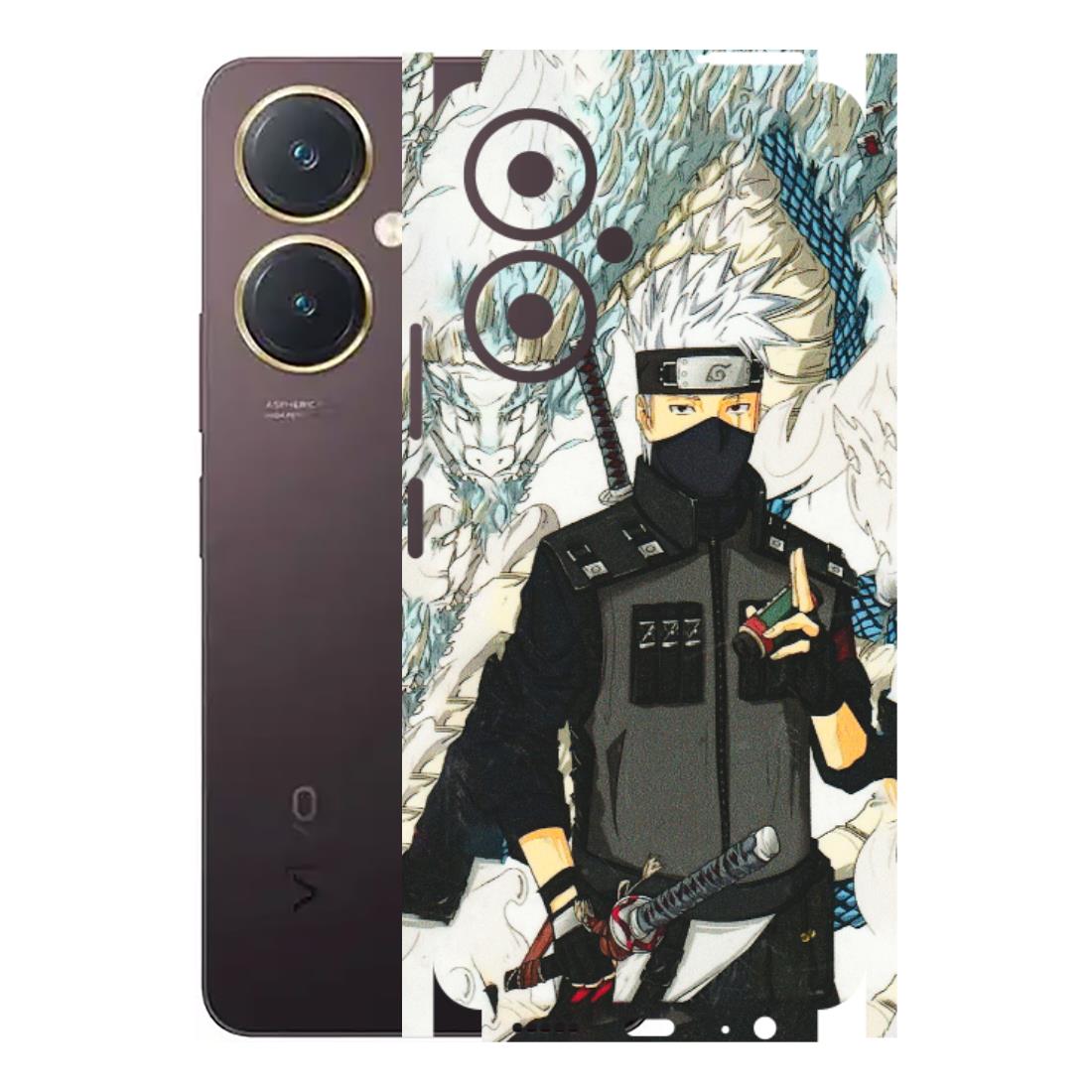 VIVO Y Series Phone Skins (All Models) - Kakashi Hatake Naruto Anime - 3D Embossed Finish (L-46) Vivo Y27 4G
