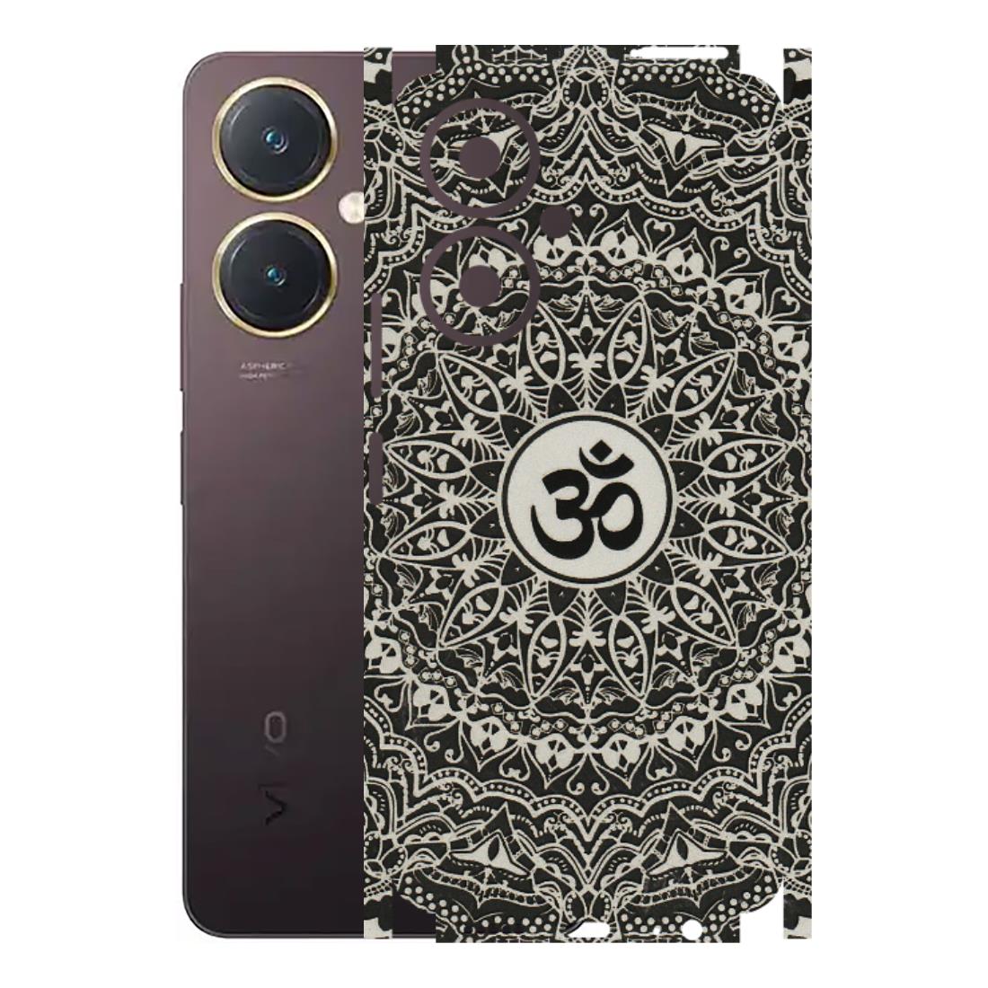 VIVO Y Series Phone Skins (All Models) - Aum Elegant Mandala - 3D Embossed Finish (L-62) Vivo Y27 4G