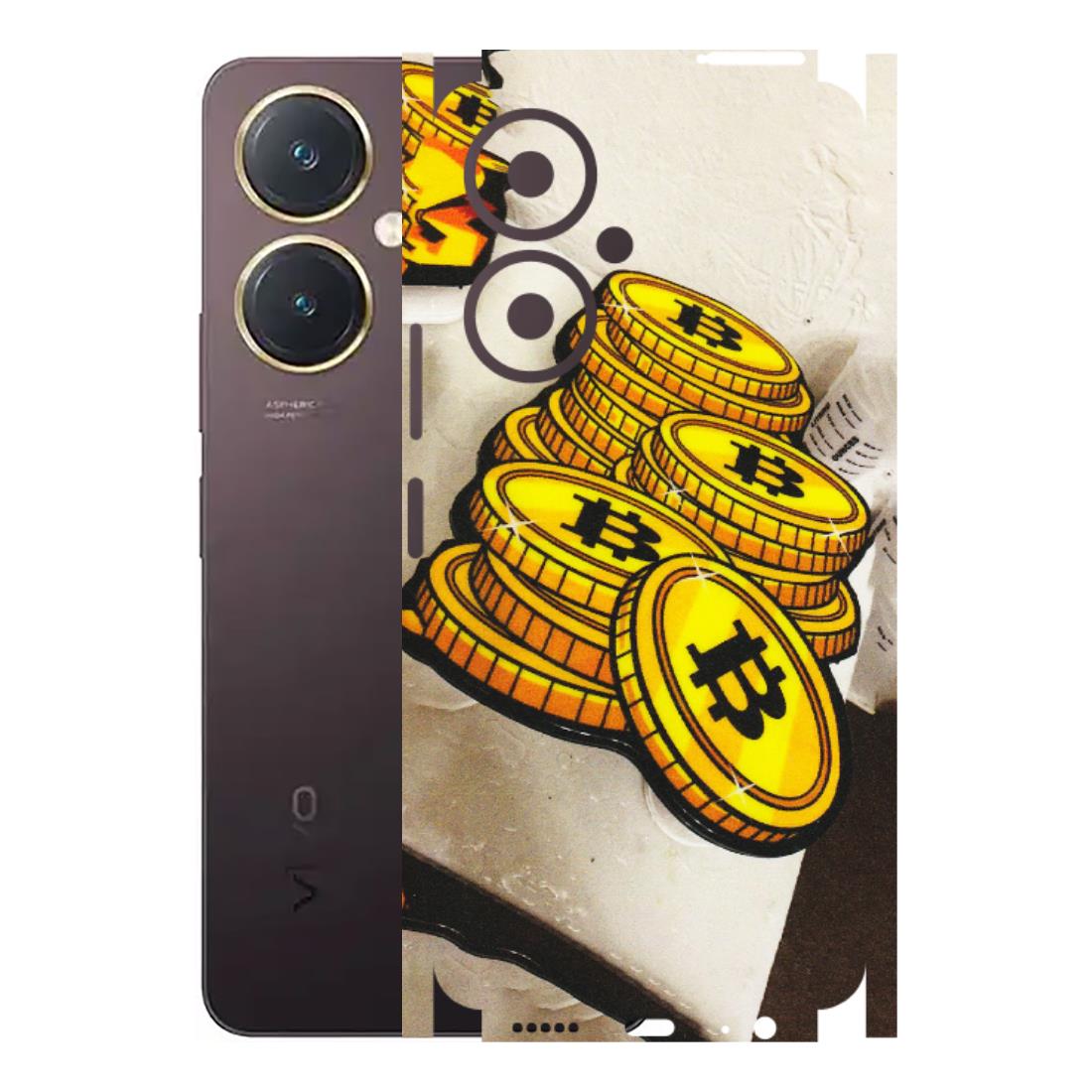 VIVO Y Series Phone Skins (All Models) - Billionaire Bitcoin Collection - Matte Finish (M-92) Vivo Y27 4G