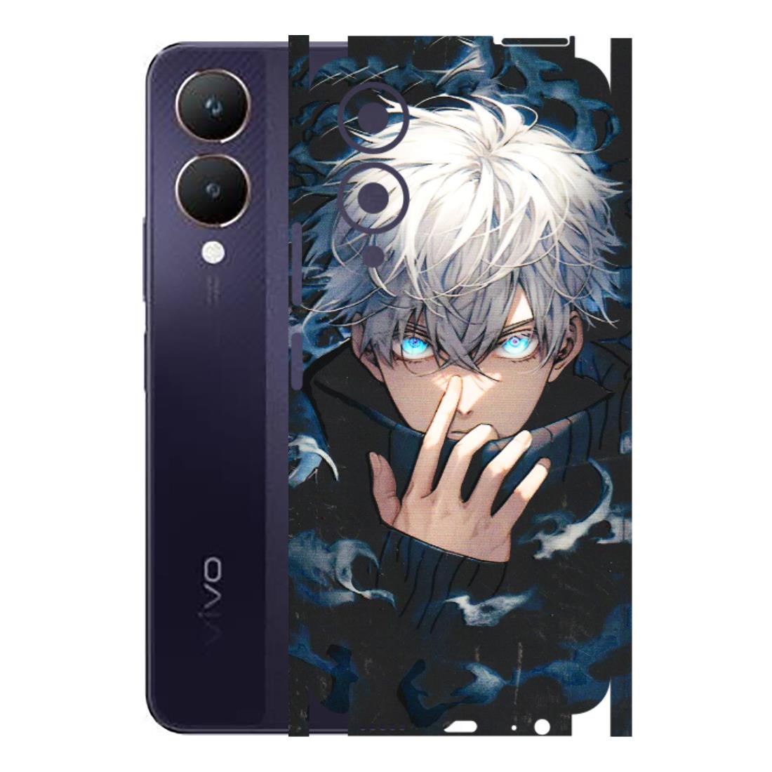 VIVO Y Series Phone Skins (All Models) - New Jujutsu Kaisen Anime - 3D Embossed Finish (L-313) Vivo Y28 5G